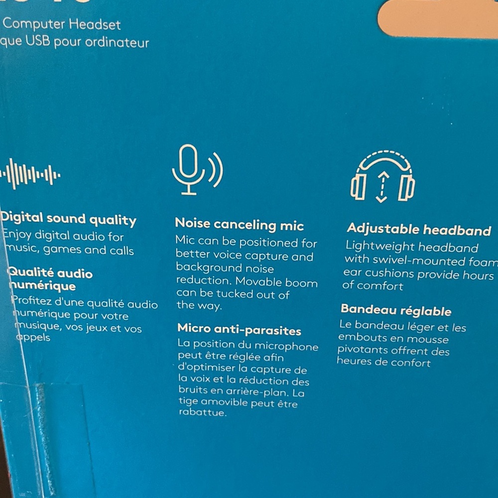 Logitech H340 USB Computer Headset - Picture 3 of 5